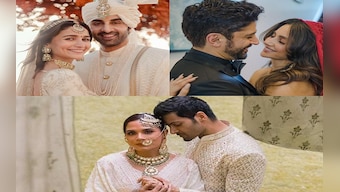 From Alia Bhatt-Ranbir Kapoor to Farhan Akhtar-Shibani Dandekar: Celebrities who got hitched in 2022
