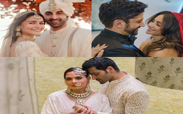 From Alia Bhatt-Ranbir Kapoor to Farhan Akhtar-Shibani Dandekar: Celebrities who got hitched in 2022 From Alia Bhatt-Ranbir Kapoor to Farhan Akhtar-Shibani Dandekar: Celebrities who got hitched in 2022
