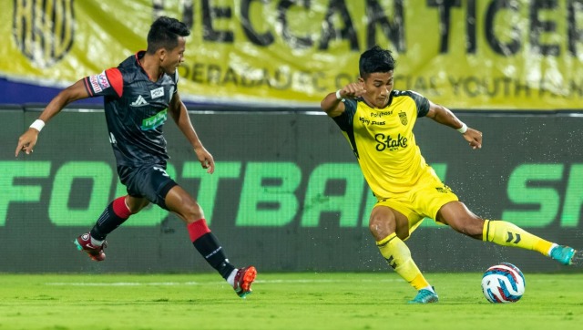 ISL 2022-23: Javier Siverio bags a brace as Hyderabad FC thump Northeast United FC 6-1 ISL 2022-23: Javier Siverio bags a brace as Hyderabad FC thump Northeast United FC 6-1