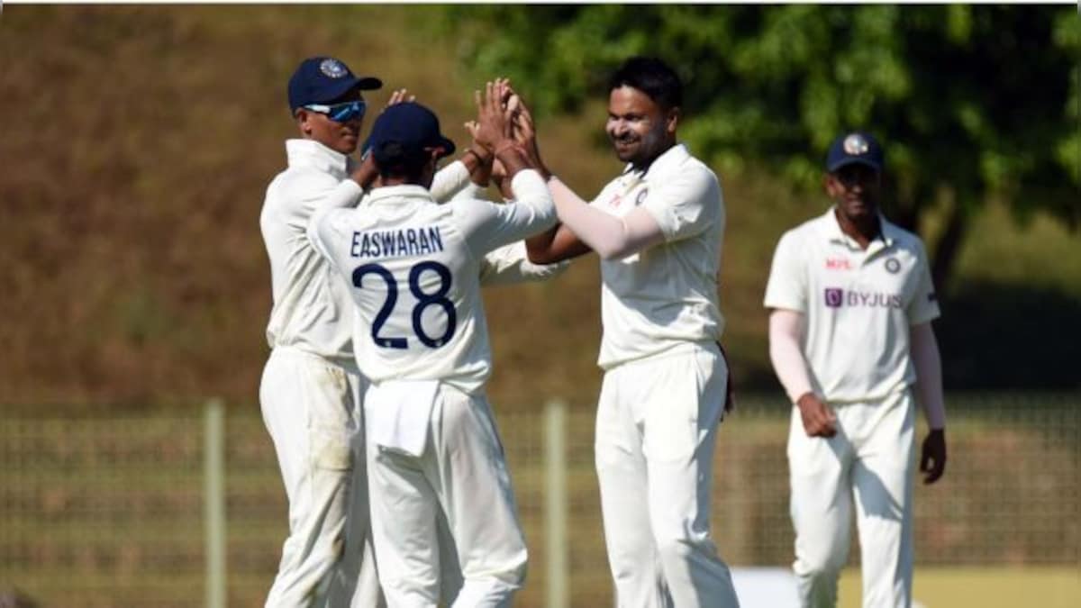 India A vs Bangladesh A: Mukesh grabs six wickets as visitors dismiss hosts for 252 on Day 1 of 2nd unofficial Test