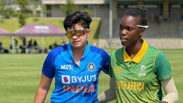 India defeat South Africa by 54 runs to go 1-0 up in youth WT20I series