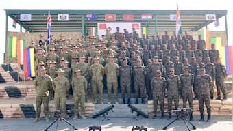 WATCH: Indian Army displays combat skills during joint exercise 'AUSTRA HIND 22' with Australia soldiers