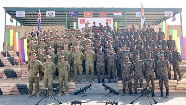 WATCH: Indian Army displays combat skills during joint exercise 'AUSTRA HIND 22' with Australia soldiers WATCH: Indian Army displays combat skills during joint exercise 'AUSTRA HIND 22' with Australia soldiers