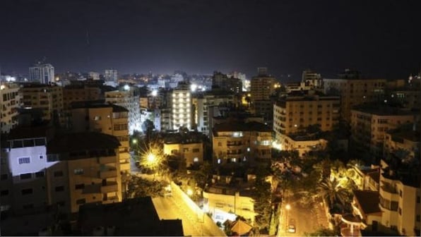 Israel air force carries overnight air strikes in Gaza after rocket fired from enclave