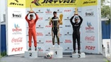 Kyle Kumaran steals show with two wins; Vineeth takes championship lead in JK Tyre Novice Cup category