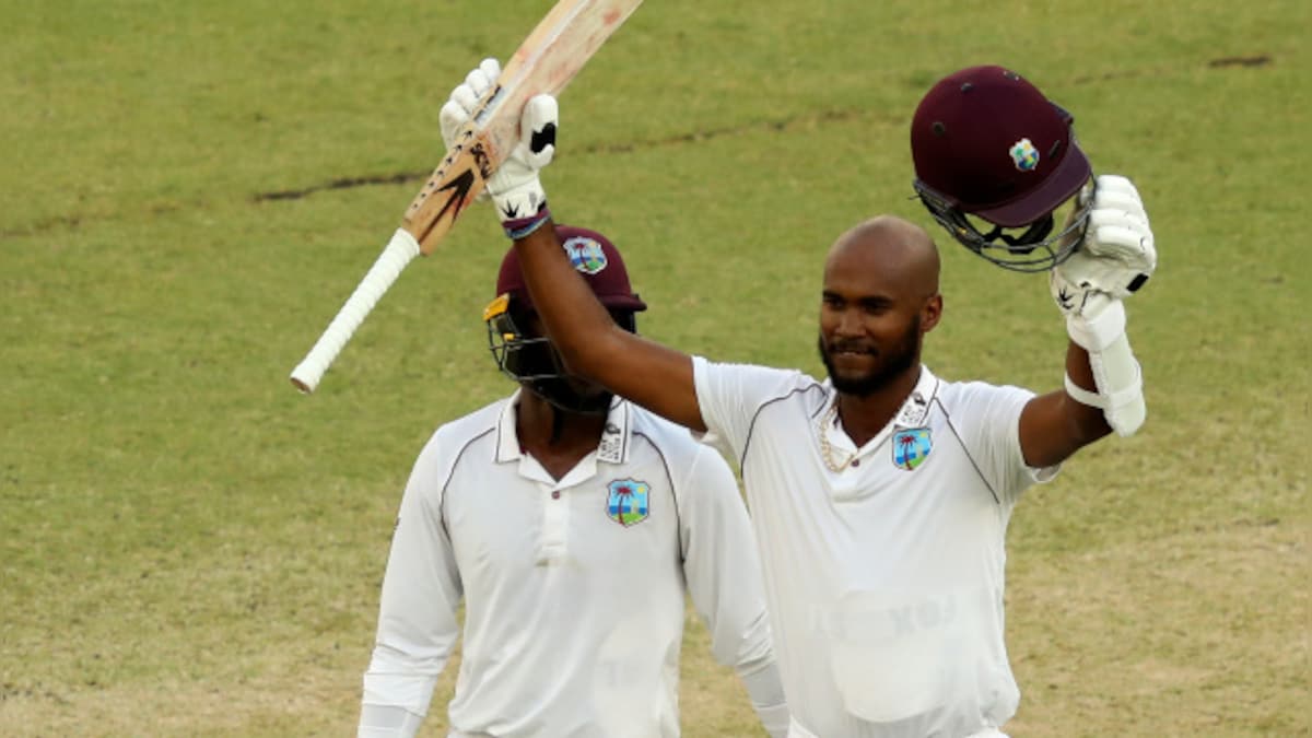 Australia vs West Indies: Brathwaite ton keeps Windies afloat after hosts set mammoth target on Day 4