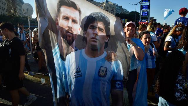 FIFA World Cup: Lionel Messi evokes Diego Maradona comparisons on road to final FIFA World Cup: Lionel Messi evokes Diego Maradona comparisons on road to final