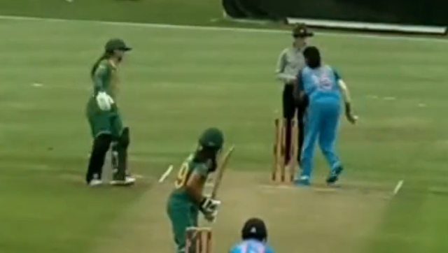 Watch: India U19 cricketer Mannat Kashyap runs out South Africa's Jenna Evans at non-striker's end Watch: India U19 cricketer Mannat Kashyap runs out South Africa's Jenna Evans at non-striker's end