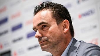 Former Dutch winger Marc Overmars hospitalised after 'mild' stroke