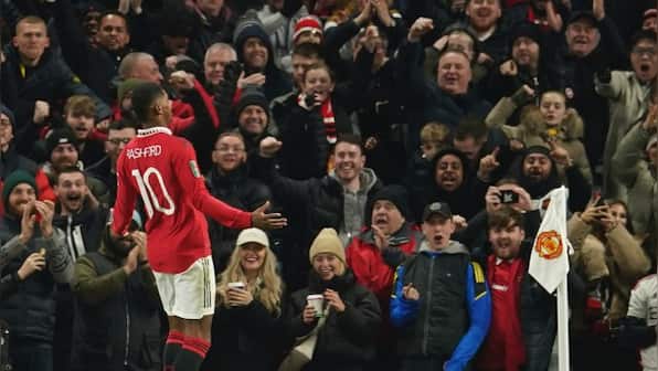 League Cup: Marcus Rashford strikes for Manchester United as Charlton stun Brighton