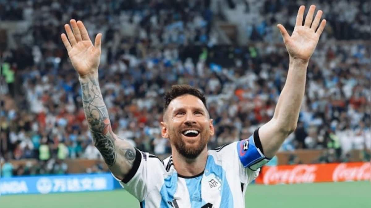 Lionel Messi sleeps with the World Cup trophy in joyous homecoming, see ...
