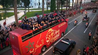 FIFA World Cup: Jubilant local fans welcome back history-making Morocco team in Rabat