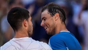 Rafael Nadal vs Carlos Alcaraz in first tennis match on Netflix