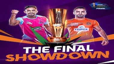 Pro Kabaddi 2022 FINAL Highlights: Jaipur Pink Panthers beat Puneri Paltans 32-29 to clinch the trophy