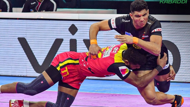 Pro Kabaddi League 2022: Jai Bhagwan leads U Mumba to comprehensive win over Bengaluru Bulls Pro Kabaddi League 2022: Jai Bhagwan leads U Mumba to comprehensive win over Bengaluru Bulls