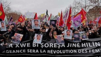Kurds, anti-racism groups gather after deadly Paris shooting