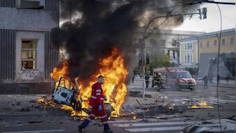 Russia-Ukraine War: Several buildings damaged as Russian drones strike Kyiv