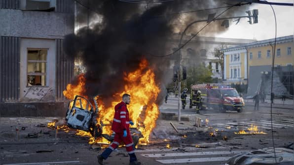 Russia-Ukraine War: Several buildings damaged as Russian drones strike Kyiv