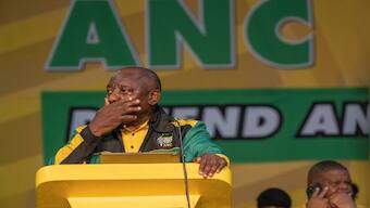 South African president Cyril Ramaphosa reelected leader of ruling ANC party