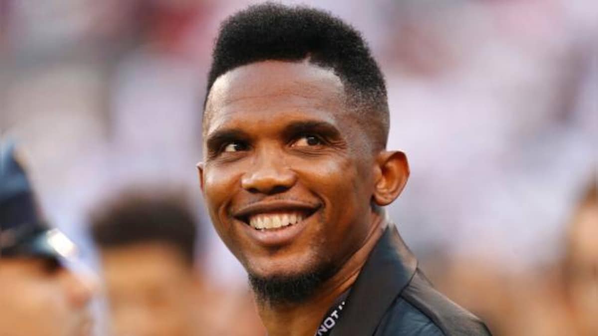 FIFA World Cup: Samuel Eto'o filmed kicking a fan outside stadium