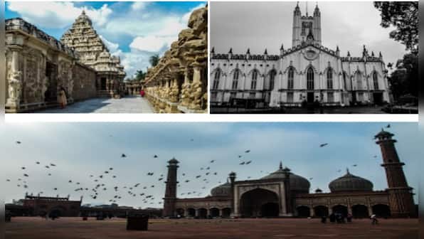 How fundamental concept of Hindu temples differs from Abrahamic shrines