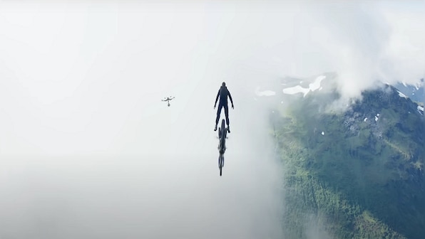 Tom Cruise rides bike off a cliff 6 times, performs dangerous stunts for Mission: Impossible