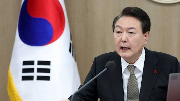 South Korea's President Yoon Suk Yeol calls for stronger air defense, stealth drones to monitor North