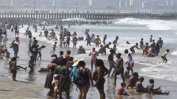 Freak wave kills three swimmers, injures 17 others at South African beach