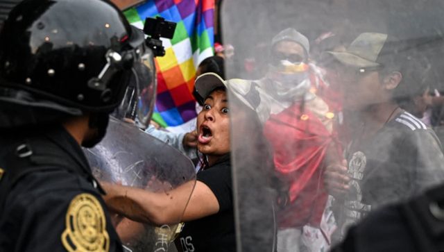 Protests against Peru's new government turns deadly, two killed Protests against Peru's new government turns deadly, two killed