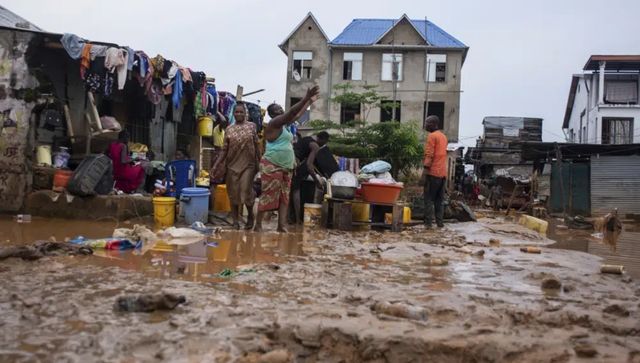 At least 100 people killed by floods in capital of Congo At least 100 people killed by floods in capital of Congo