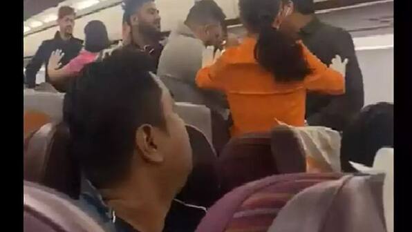Watch: Scuffle onboard plane from Bangkok to Kolkata, clip of incident shared widely on social media