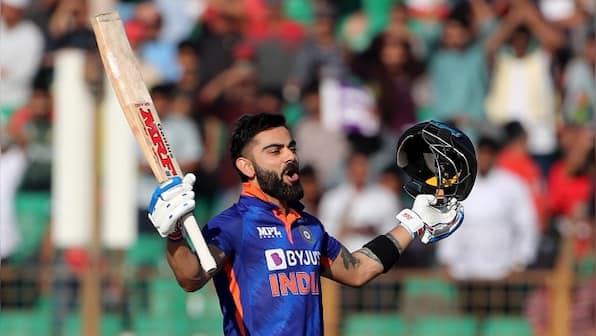 India vs Bangladesh: Virat Kohli slams 44th ODI century, first in over three years