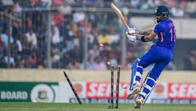 India vs Bangladesh: Virat Kohli falls cheaply after opening in Rohit Sharma’s absence in 2nd ODI India vs Bangladesh: Virat Kohli falls cheaply after opening in Rohit Sharma’s absence in 2nd ODI