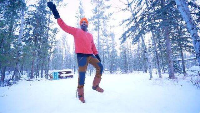 Watch: Canadian dancer performs Bhangra amid -40ºC dispatching joy and positivity Watch: Canadian dancer performs Bhangra amid -40ºC dispatching joy and positivity