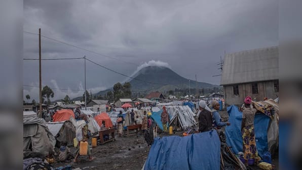 Hunger, cholera stalk displacement camps near east DR Congo city