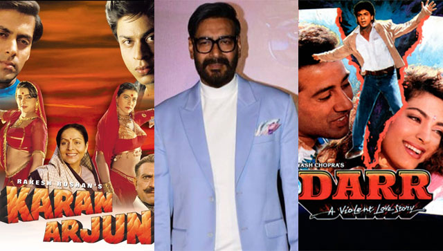 From Karan Arjun to Darr, blockbusters Ajay Devgn said no to in his career From Karan Arjun to Darr, blockbusters Ajay Devgn said no to in his career