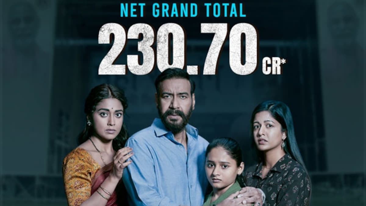 Drishyam 2 Box-Office: Ajay Devgn's thriller stands tall at Rs. 230. 70 crore, is a bonafide blockbuster