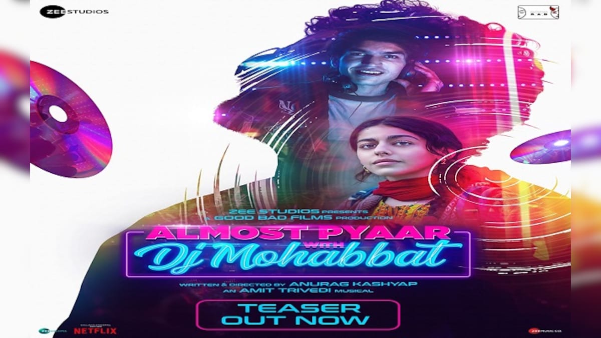 Zee Studios launches the teaser of Anurag Kashyap's Gen-Z love saga Almost Pyaar with DJ Mohabbat featuring Alaya F