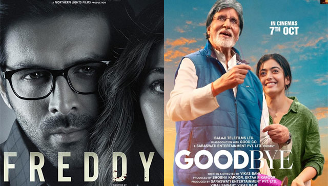 From Kartik Aaryan's Freddy to Amitabh Bachchan's Goodbye: A look at OTT releases of this week From Kartik Aaryan's Freddy to Amitabh Bachchan's Goodbye: A look at OTT releases of this week