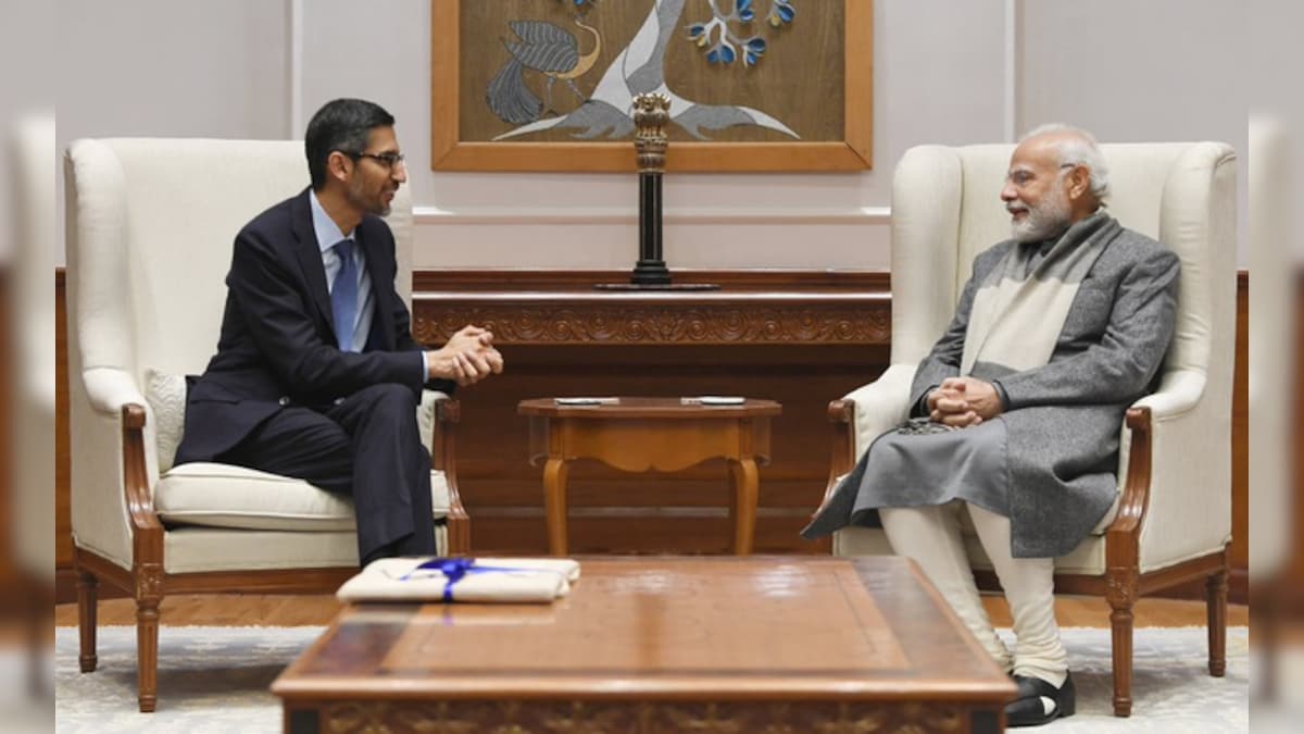 Google CEO Sundar Pichai meets PM Modi