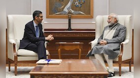 Google CEO Sundar Pichai meets PM Modi