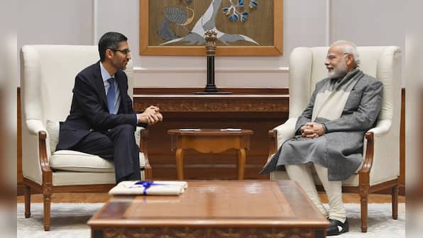 Google CEO Sundar Pichai meets PM Modi