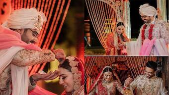 'Now & forever', writes Hansika Motwani as she shares her wedding pictures; Esha Gupta, Mandira Bedi are all hearts