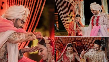 'Now & forever', writes Hansika Motwani as she shares her wedding pictures; Esha Gupta, Mandira Bedi are all hearts