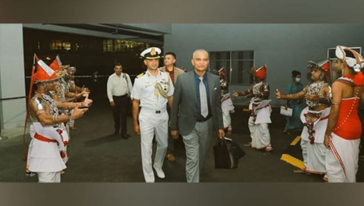 Indian Naval chief Admiral R Hari Kumar on Sri Lanka visit to strengthen bilateral maritime ties