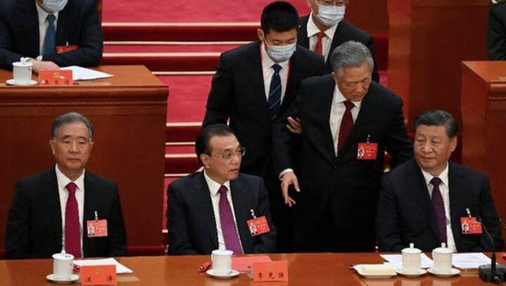 China: Hu Jintao makes first public appearance since dramatic Congress exit