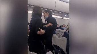 Watch: Fight between IndiGo crew and passenger goes viral