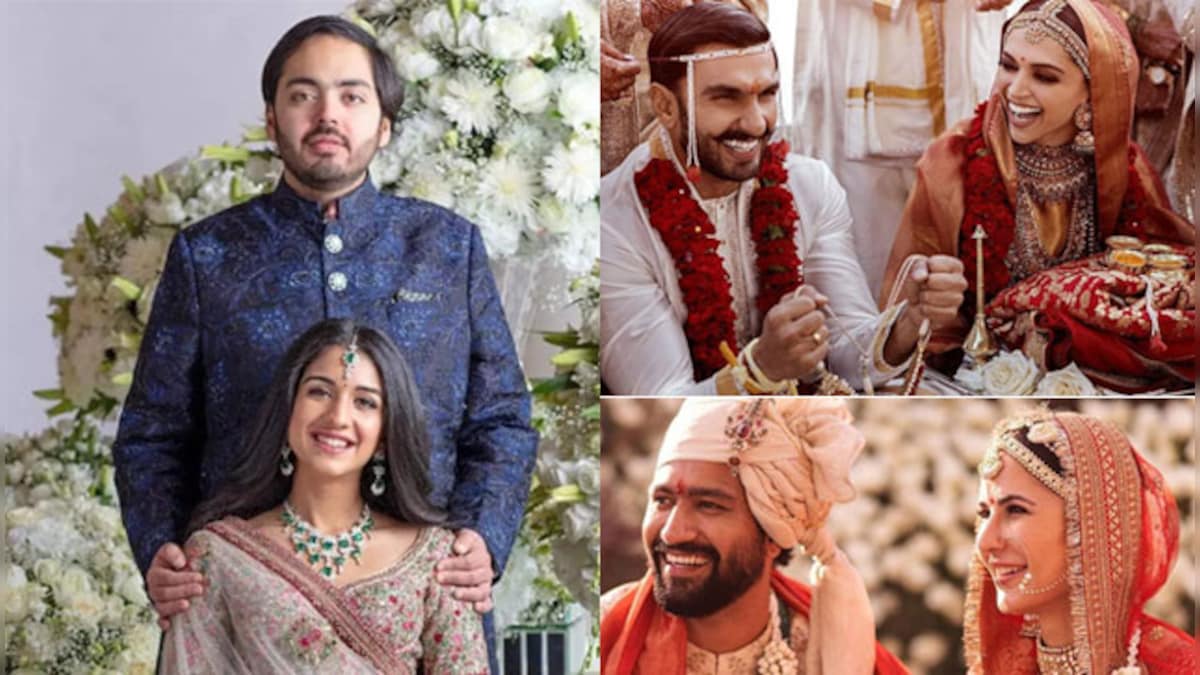 Ranveer Singh-Deepika Padukone, Vicky Kaushal-Katrina Kaif; low-key weddings amid Anant Amabni-Radhika Merchant's Roka