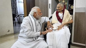 Even his mother's final journey didn't steer PM Narendra Modi away from his chosen path of service before self