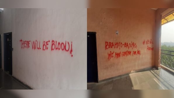 'Leave India, there will be blood': JNU walls defaced with anti-Brahmin slogans